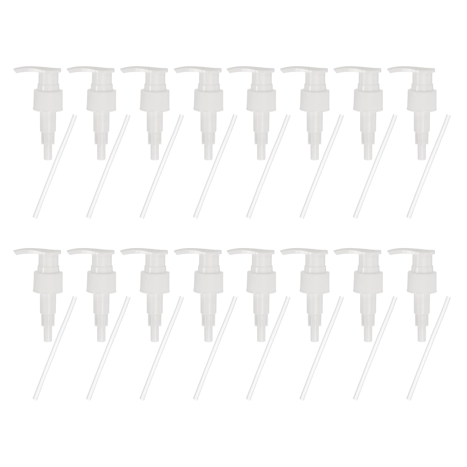 16 Pcs Soap Dispenser Pump Heads Soap Dispensers Top Pumps Replacement Switch Pumphead for Standard 24 (16 Count)