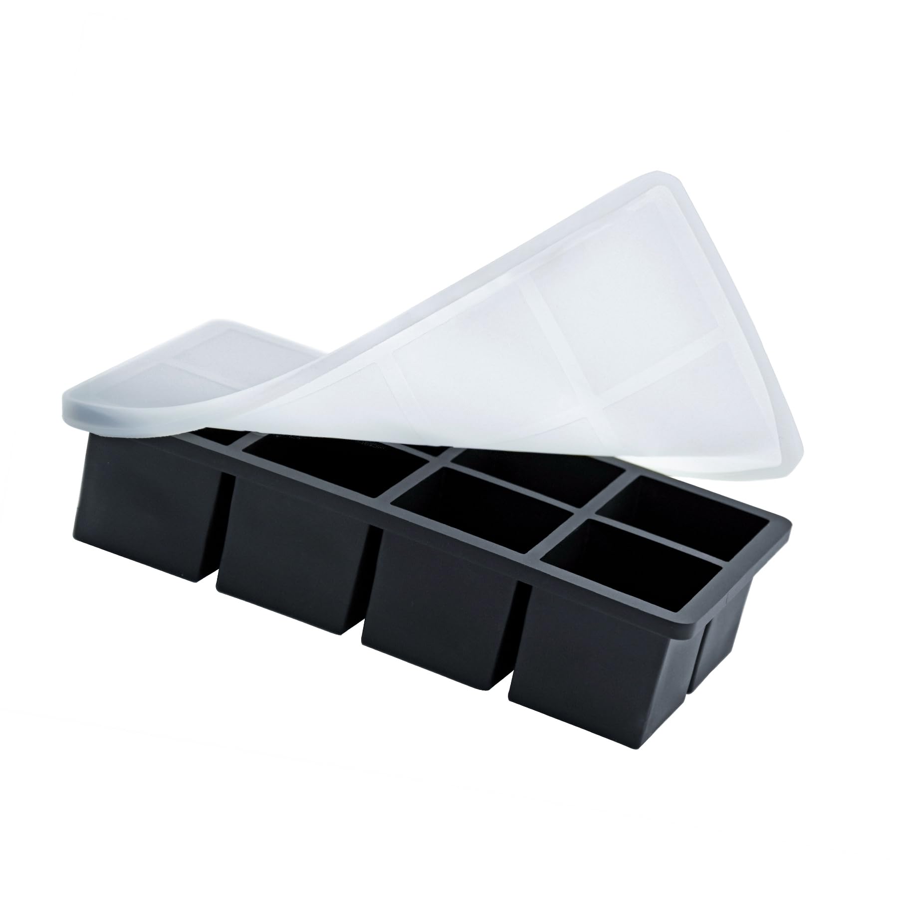 Large Ice Cube Tray Metal Reinforced Frame for Whiskey