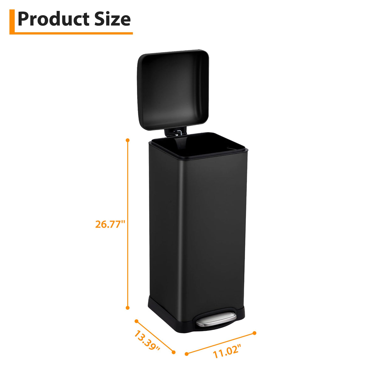 8Gallon 30l Kitchen Trash Can