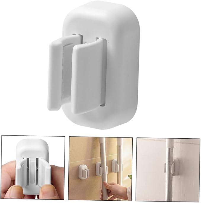 Broom Holder Wall Mount Mop and Broom Holder for Bathroom Storage Wall Hangers
