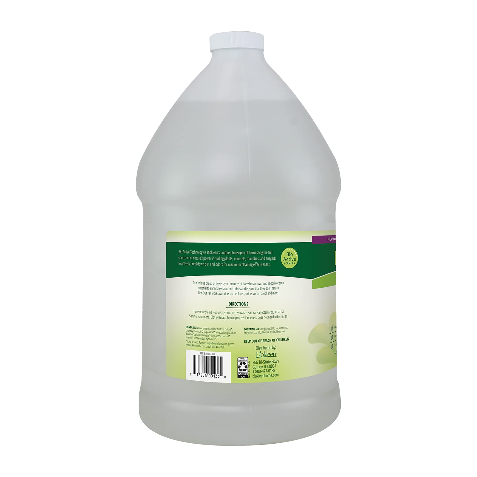 Bac Out Pet Stain Remover (256 Fl Oz)