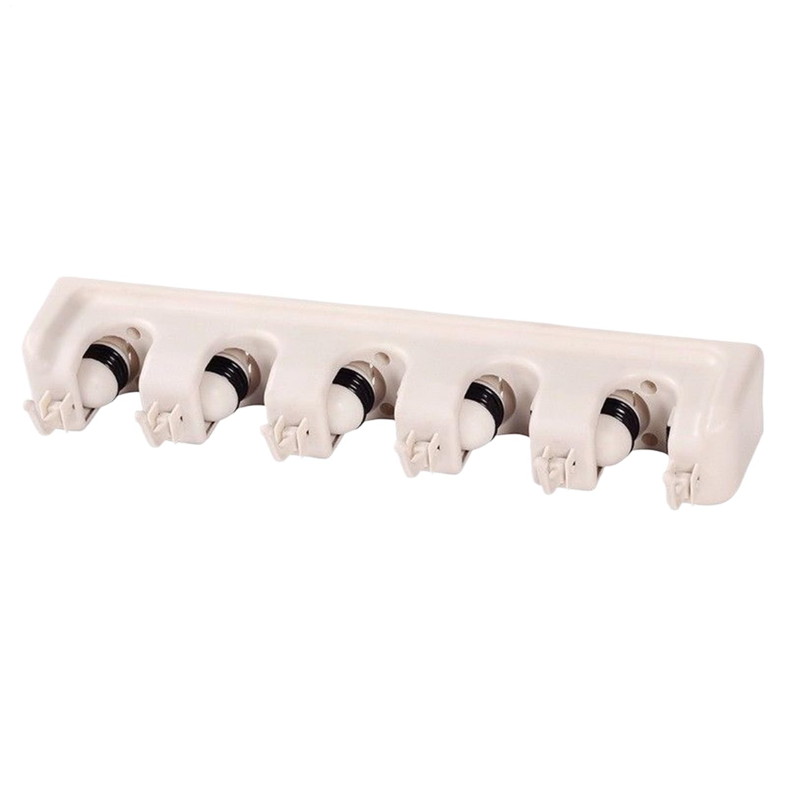 Broom Holder Wall Mount 5 Slots Heavy Duty Organizer