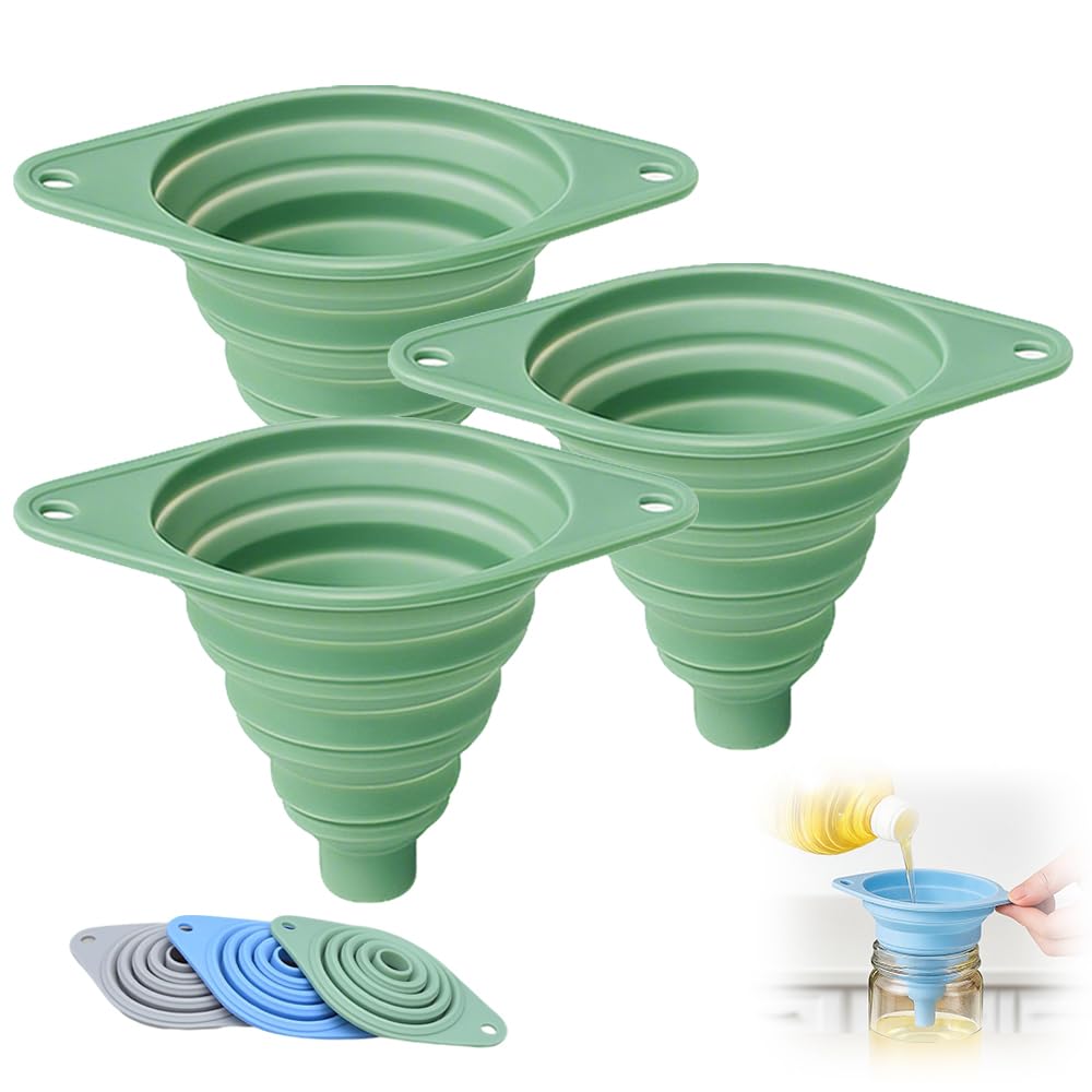 Kitchen Funnel Set 3 Pack (3 Count)