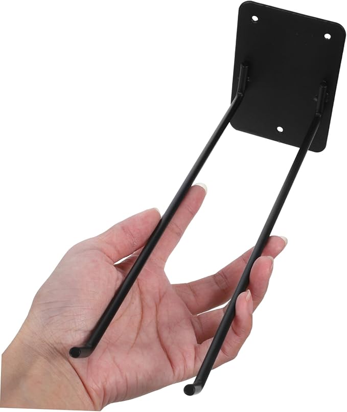 Wall Mount Garden Tool Organizer Heavy Duty Rake and Mop Holder Hooks for Brooms Shovels and Hoses Easy Installation and Design