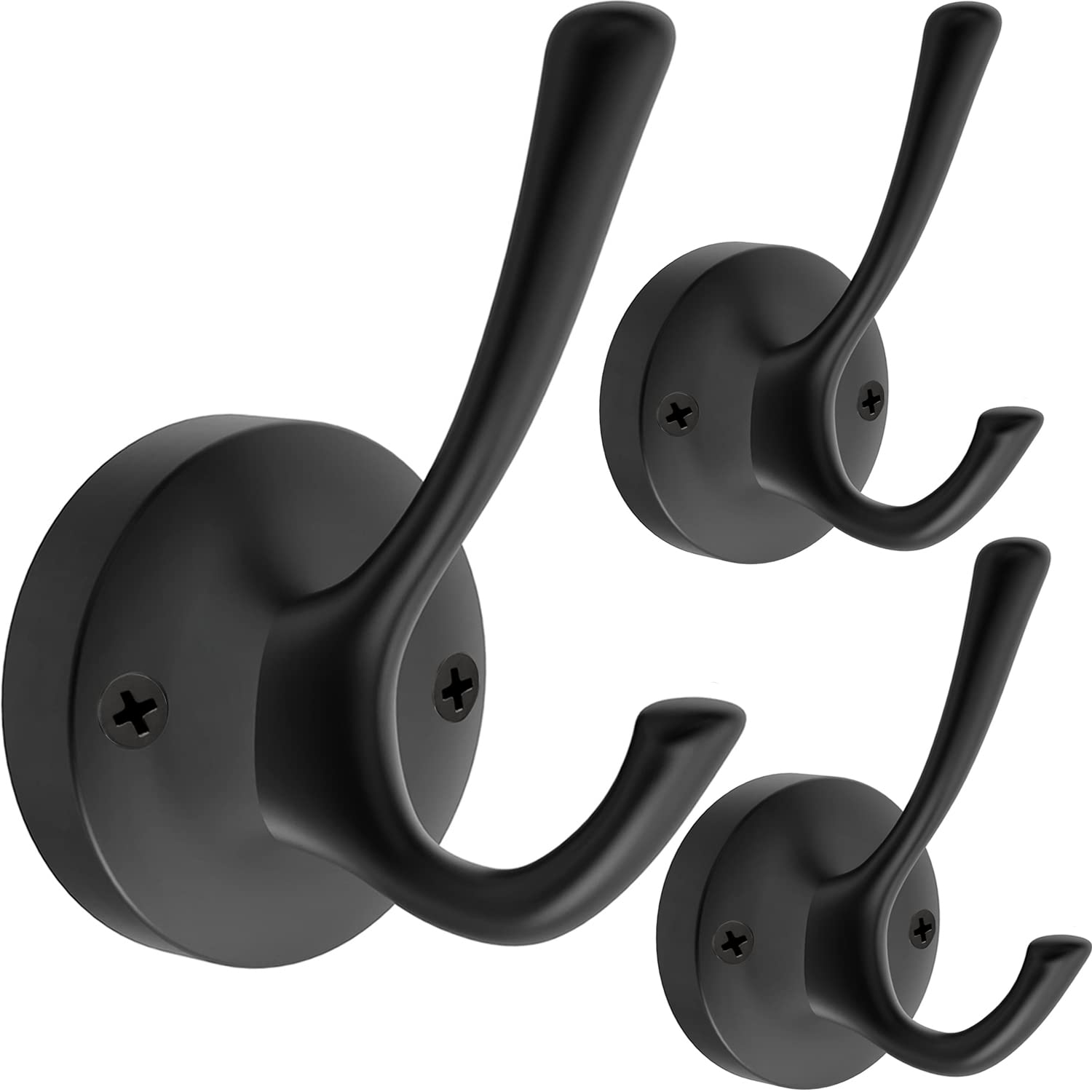 Black Wall Hooks Towel Hooks