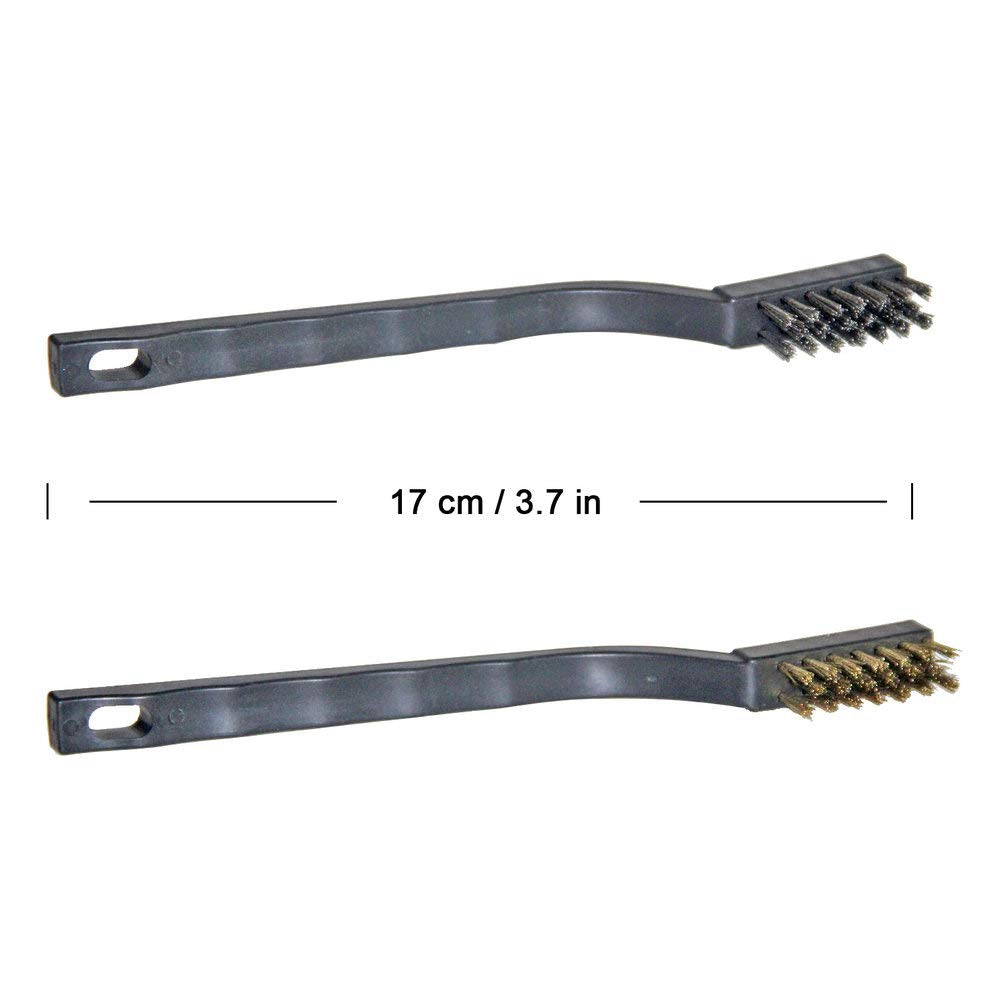 9PCS MINI Brass Brushes Set