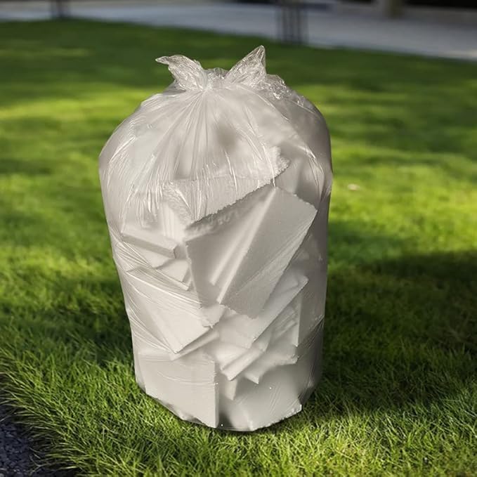 55 Gallon Clear Trash Can Liners (200 Count)