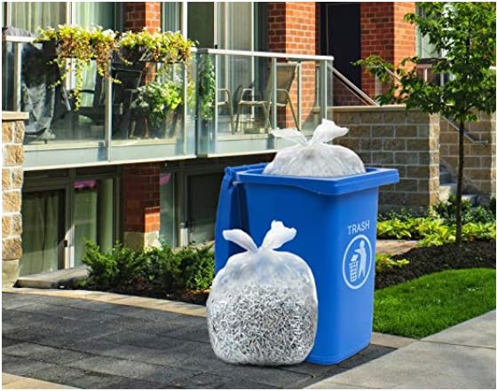 30 33 Gallon Clear Trash Bags Heavy Duty (250 Count)