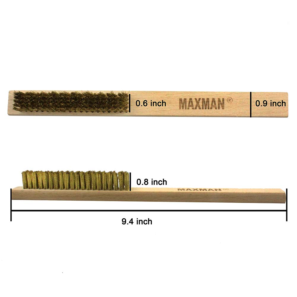 Brass Brush 10" Soft Brass Bristle