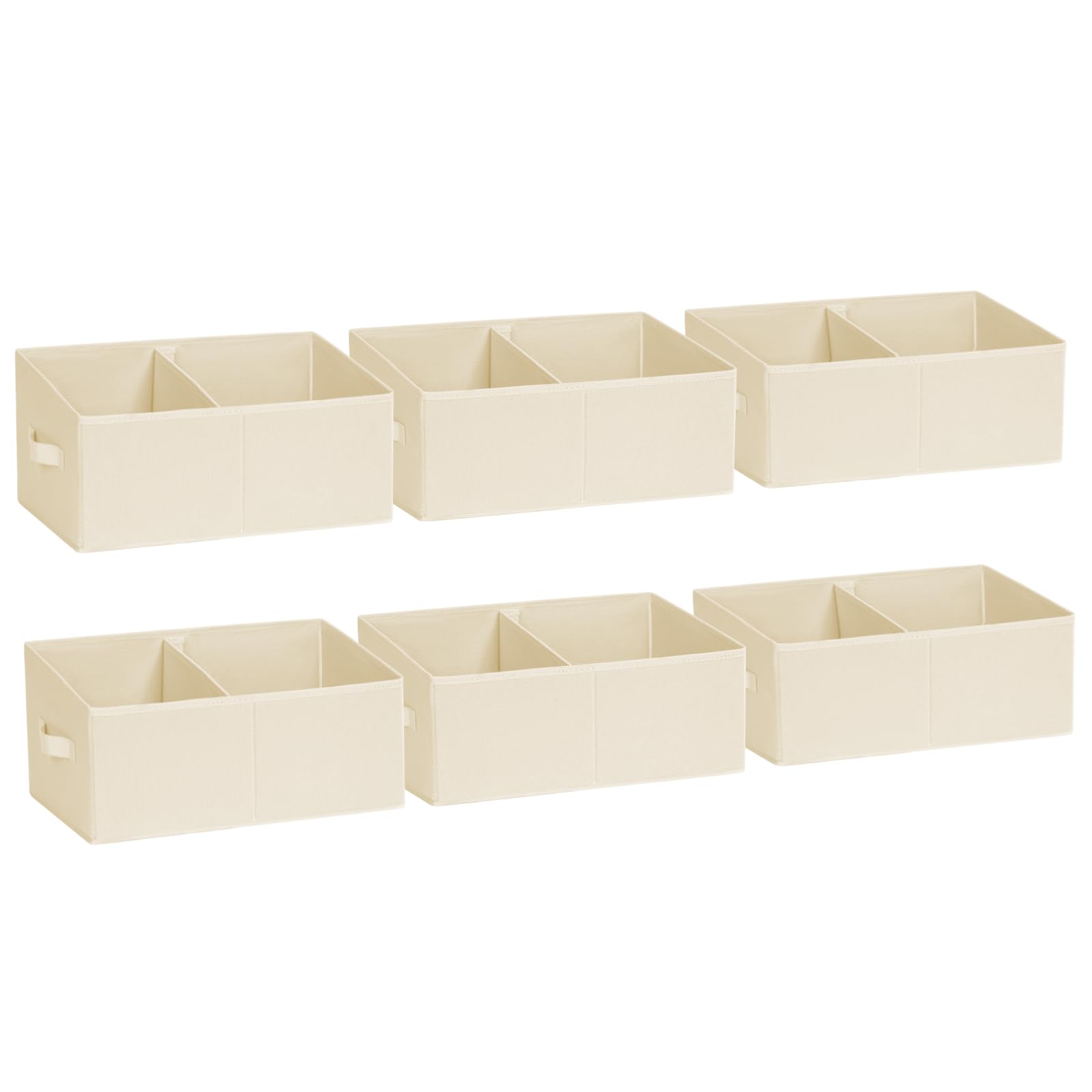 Closet Storage Bins (6 Count)