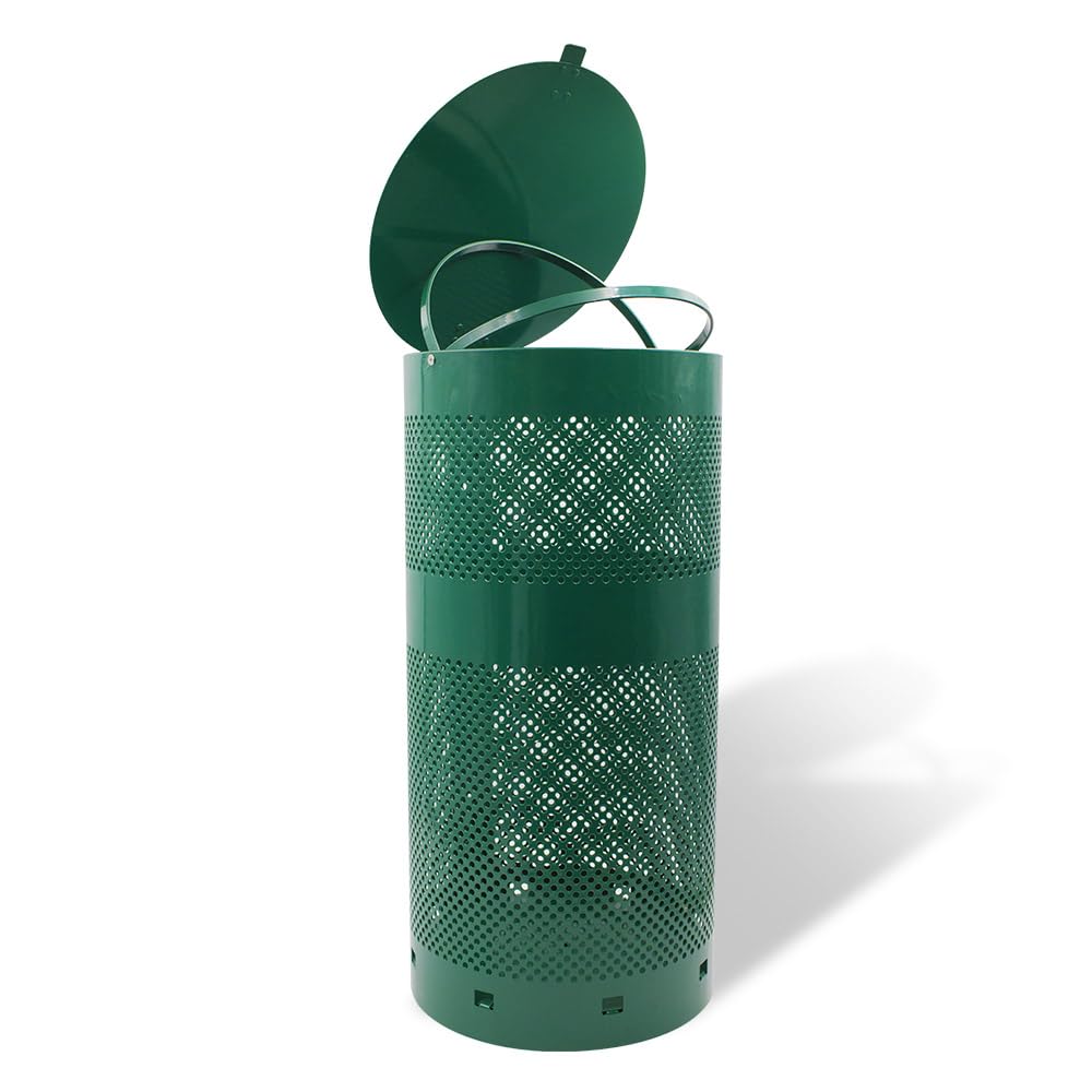 Aluminum Outdoor Trash Can