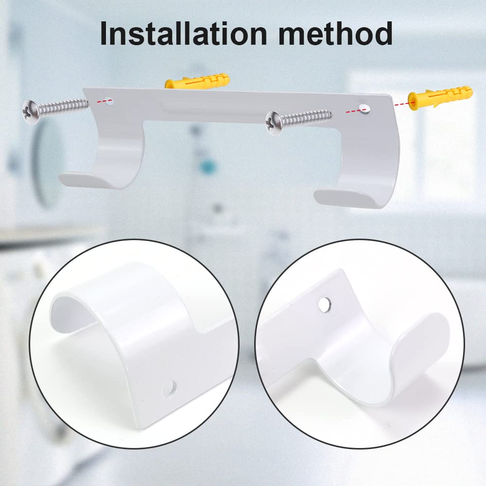 Ironing Board Hanger Wall Mount Ironing Board Holder Organizer Wall Rack for Laundry Rooms Storage Rack Hanging Shelf Hanger