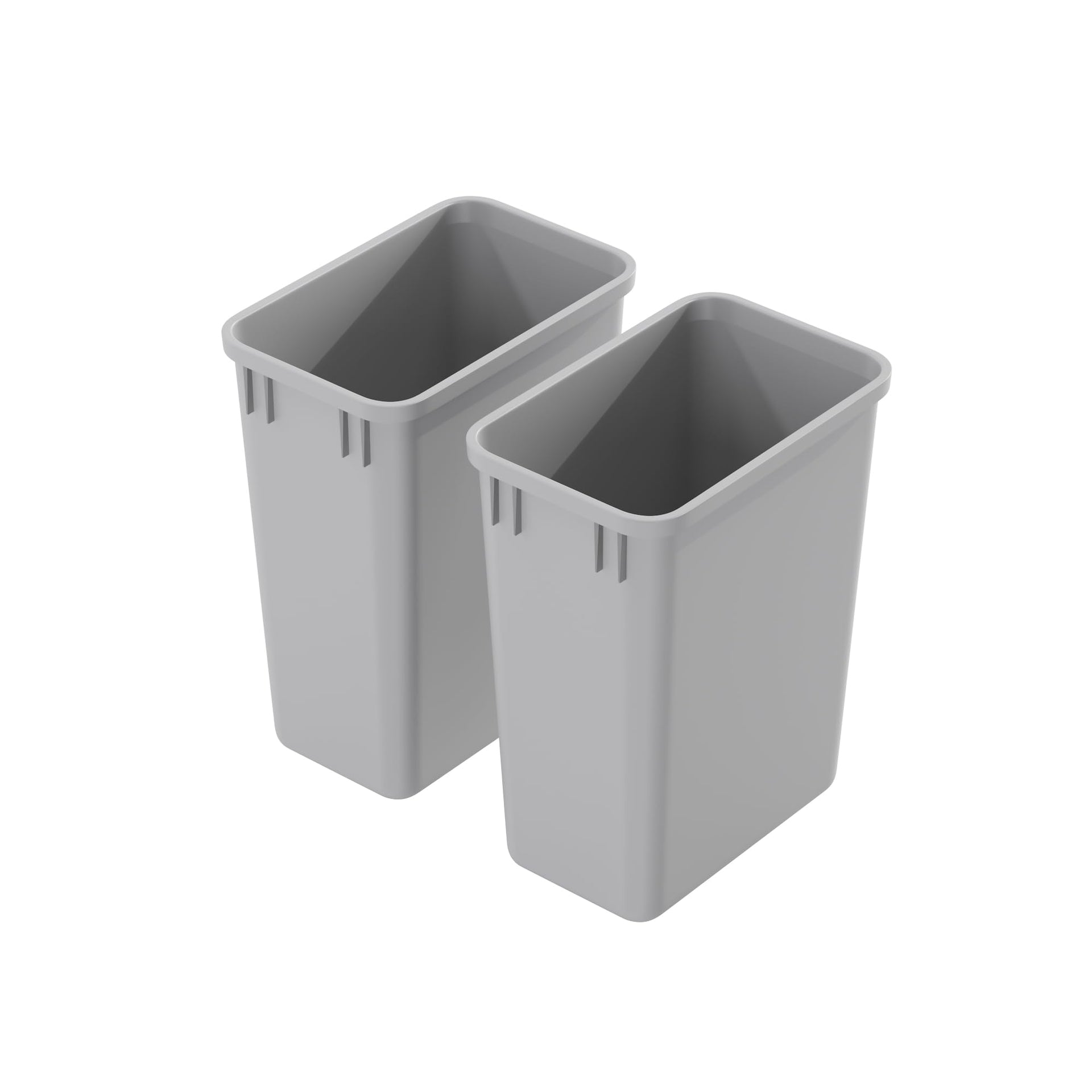 Dowell 2 Pack 35Qt Wastebasket Trash Container (2 Count)