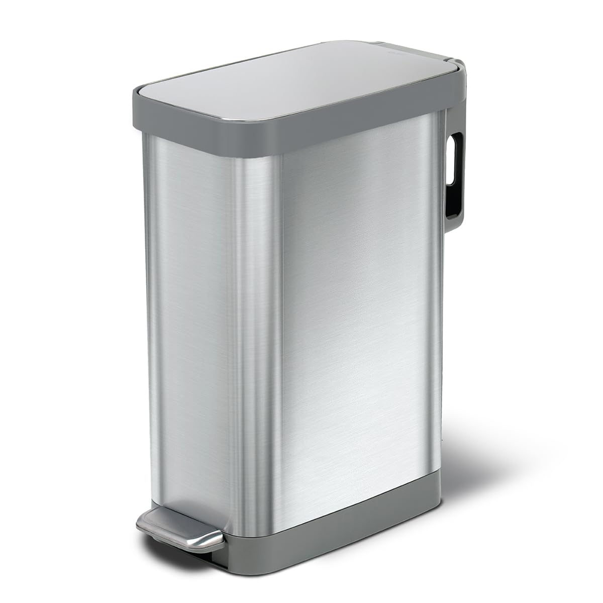 Slim Trash Can with Clorox Odor Protection