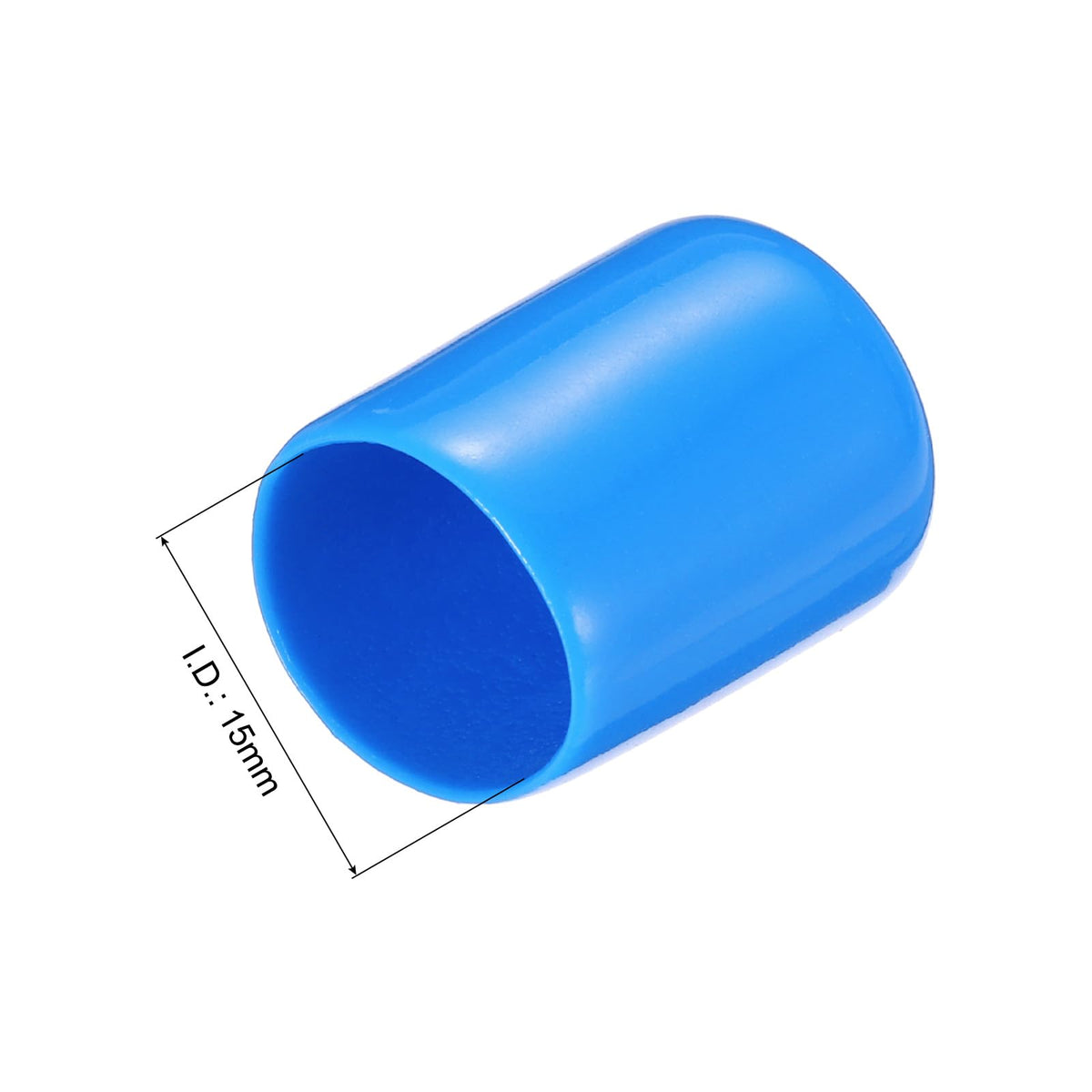 20pcs Rubber End Caps 15mm