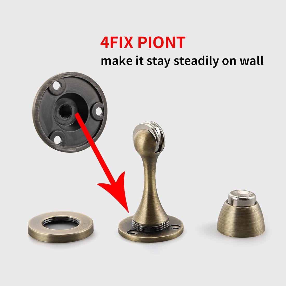 Magnetic Door Stopper 2 Pack (2 Count)