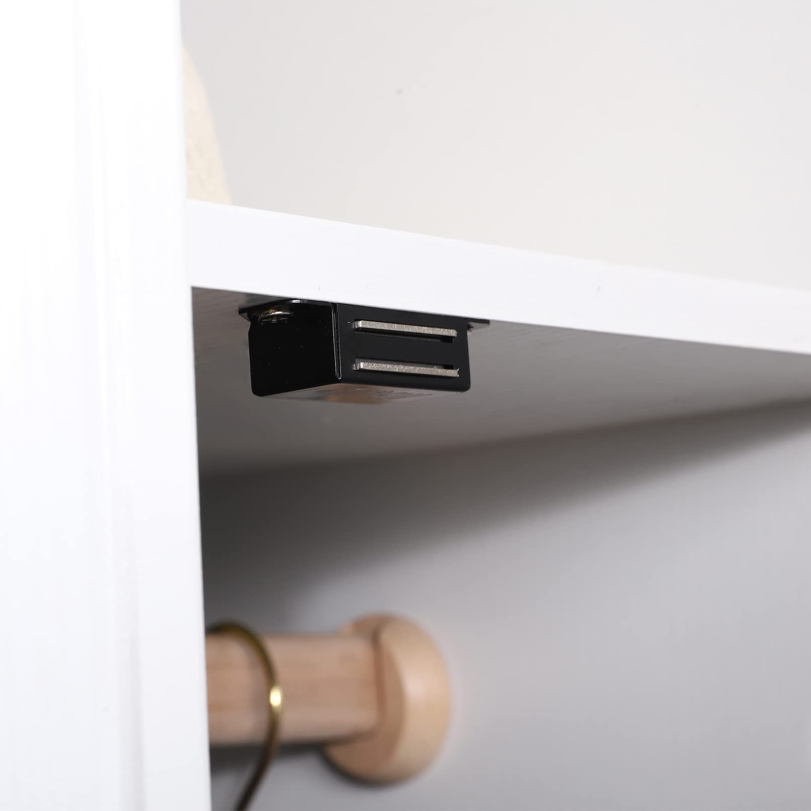 Cabinet Magnets Magnetic Door Catch Stainless Steel Door Magnet for Kitchen Bathroom Cupboard Wardrobe Closet Closures Cabinet Door Drawer Latch 20 lbs (16 Count)