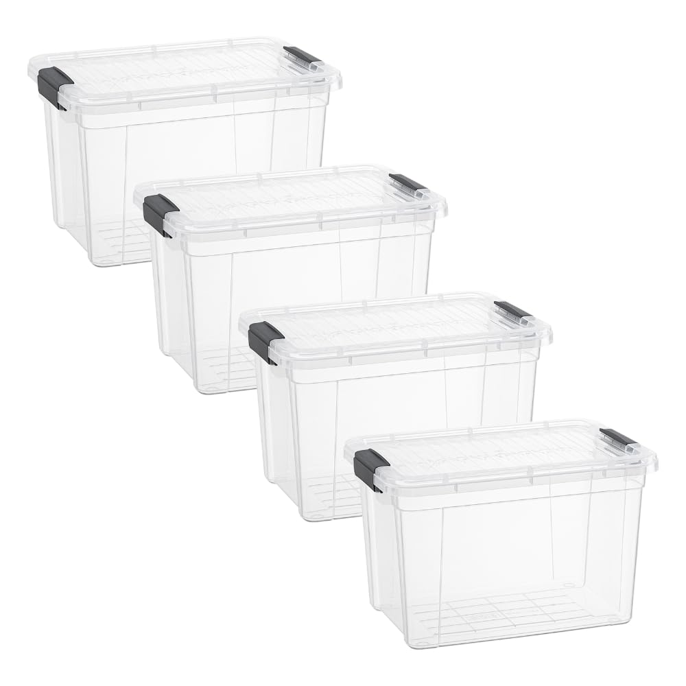 Clear Storage Box with Lid