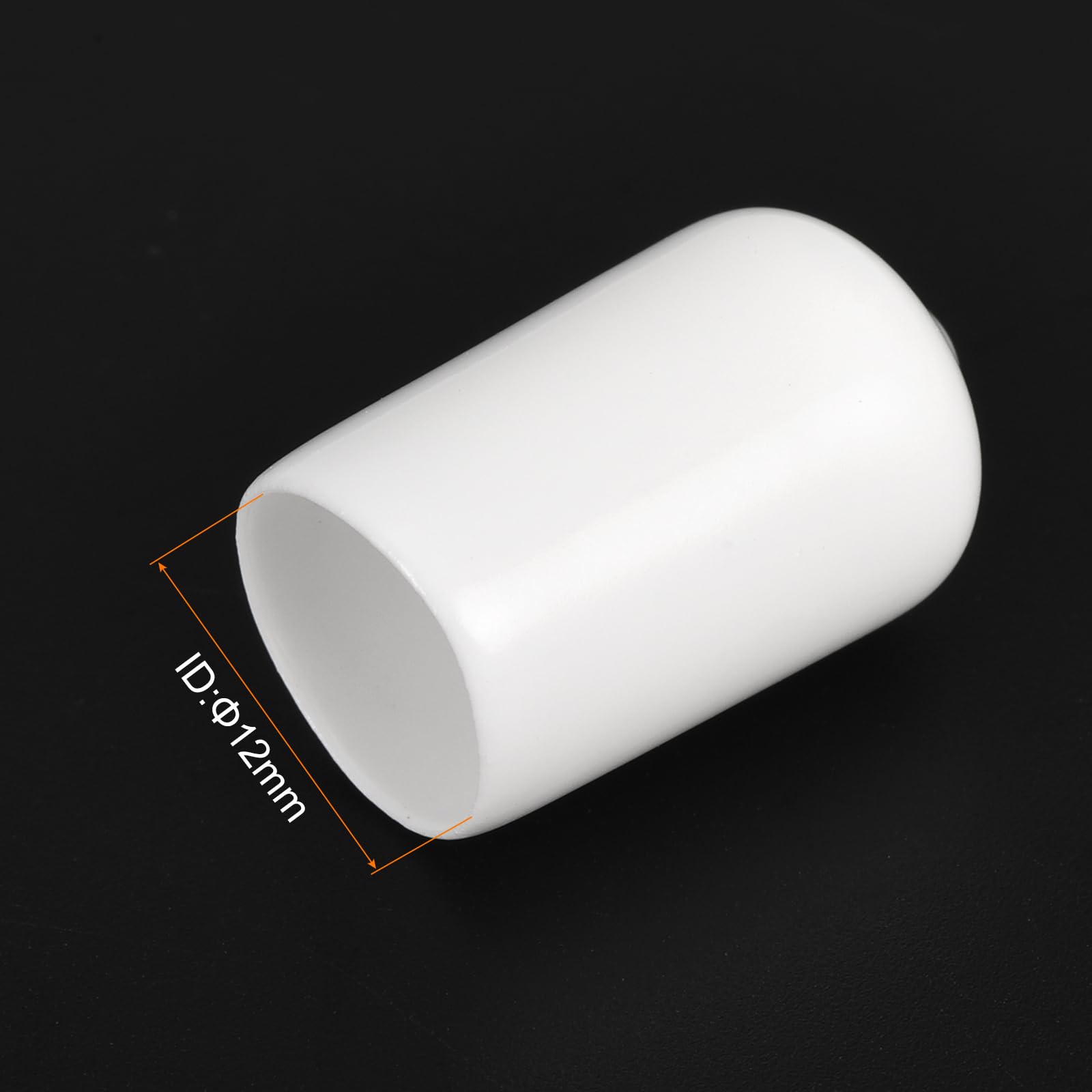 20pcs Rubber End Caps 12mm