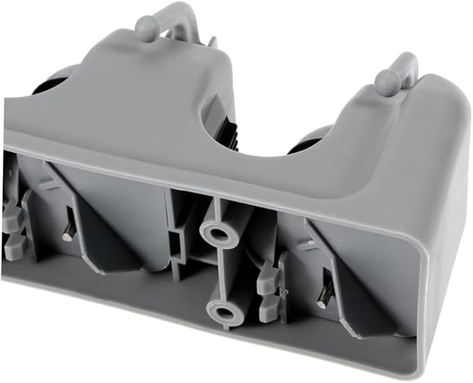 Garage Storage Rack Mop Broom Holder Wall Mount Ball Slots Hooks Umbrella Clip Holder Grey