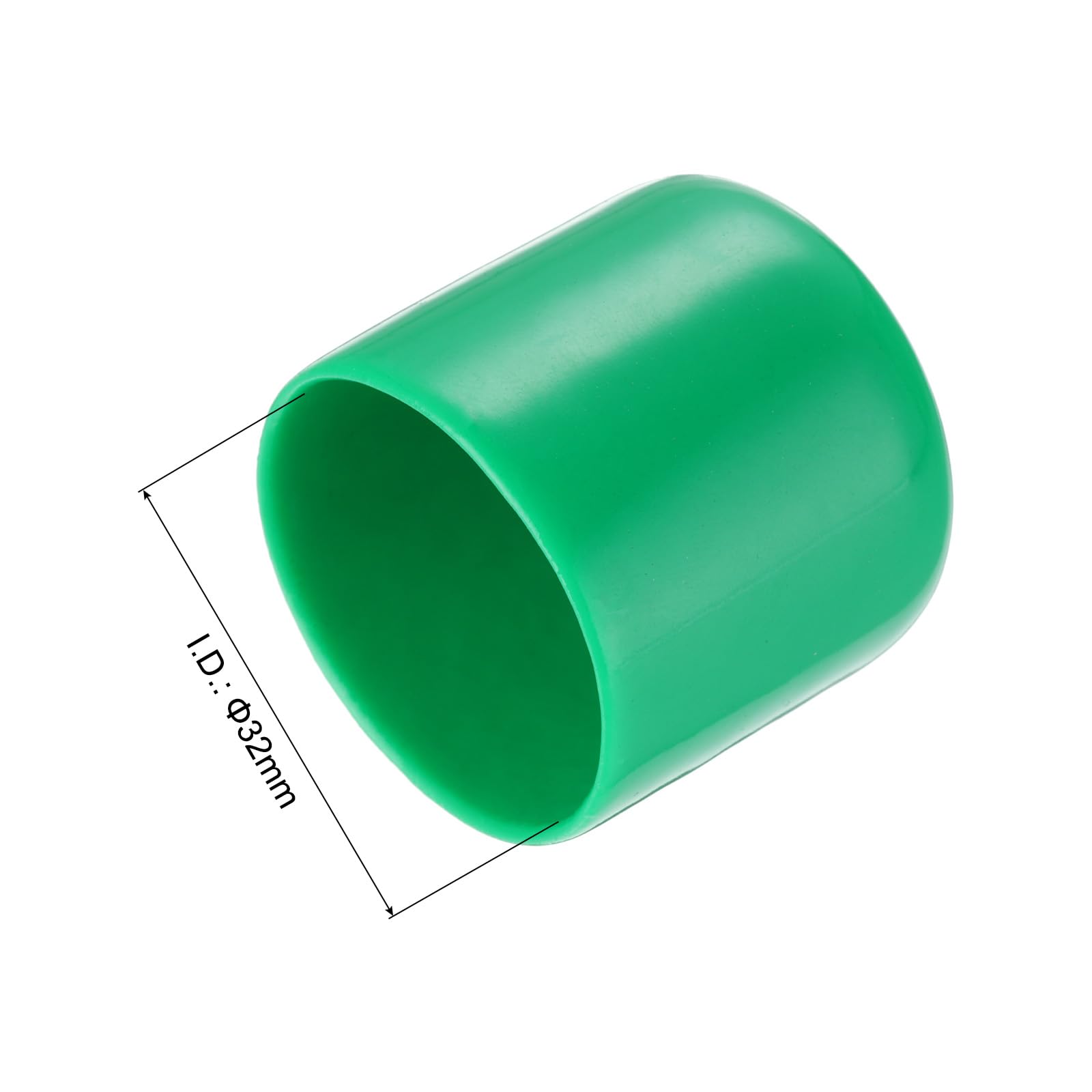 20pcs Rubber End Caps 32mm