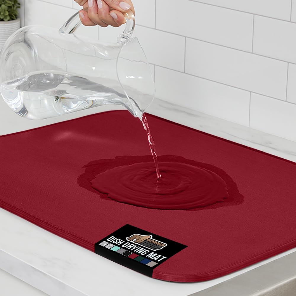 Ultra Water Absorbent Microfiber Dish Drying Mat