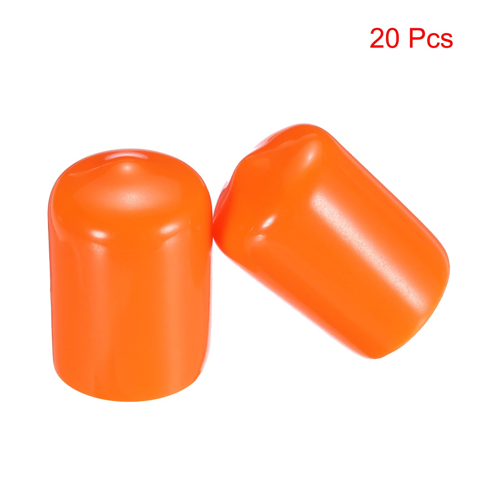 20pcs Rubber End Caps 15mm