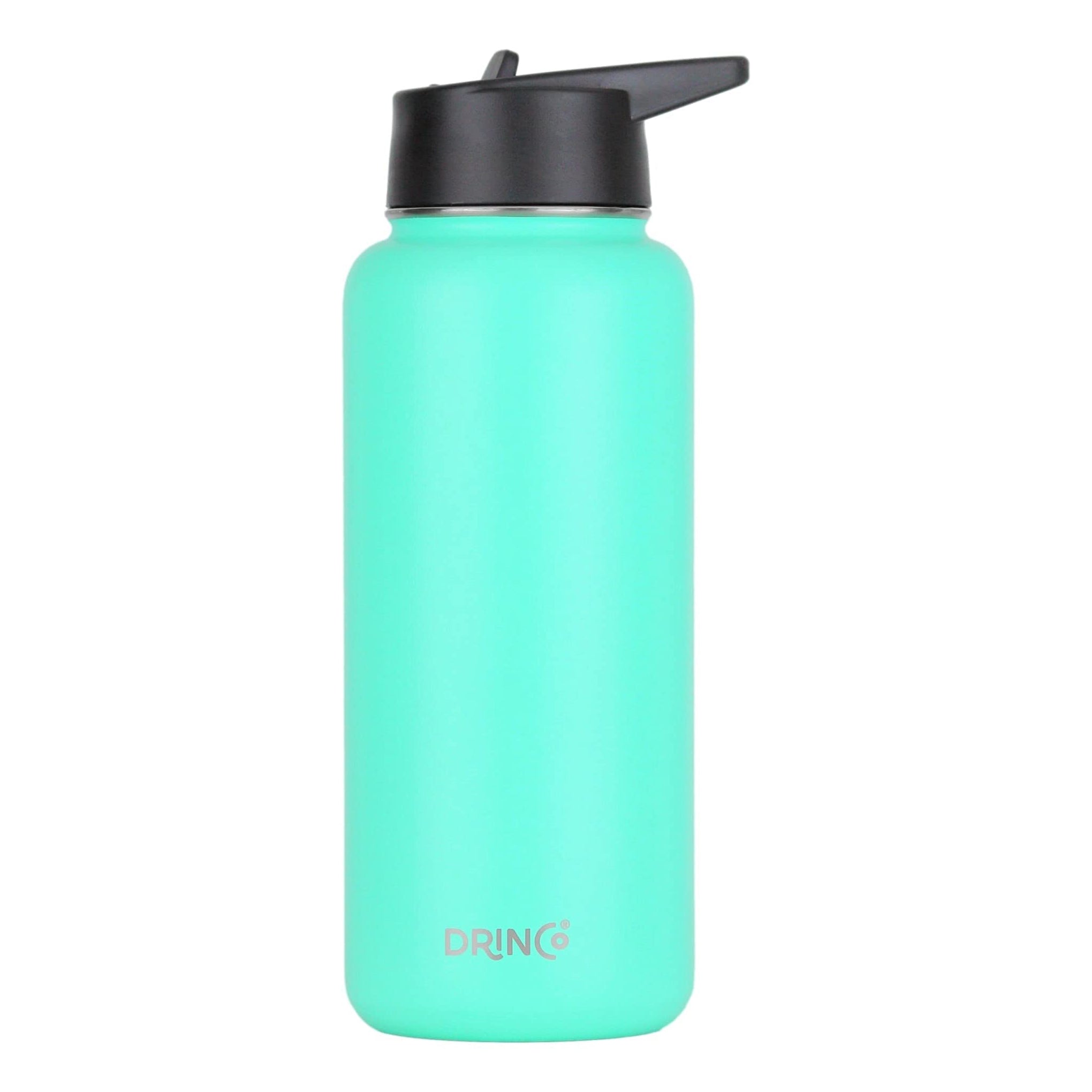 Stainless Steel Water Bottle Spout Lid Vacuum Insulated Double Wall Water Bottle Wide Mouth