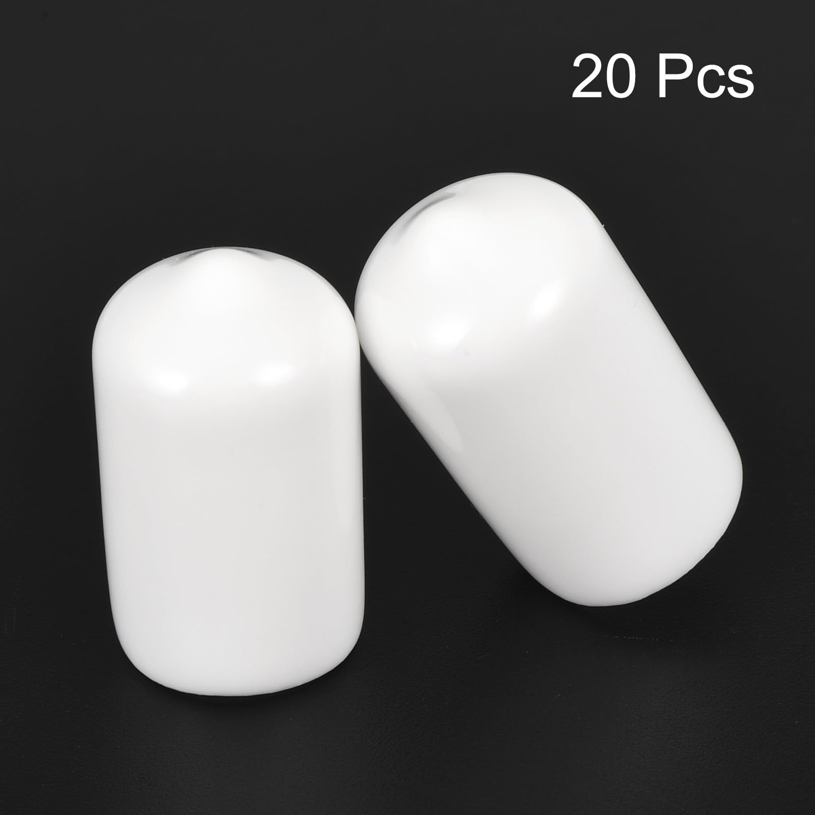 20pcs Rubber End Caps 12mm