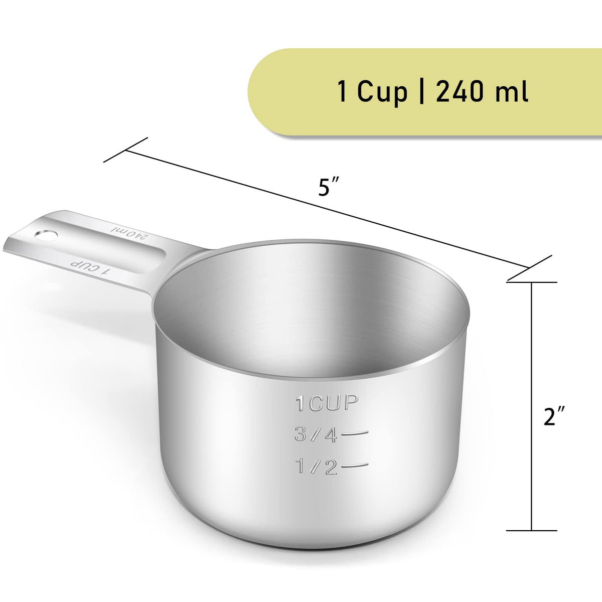 2PCS 1CUP 240ml