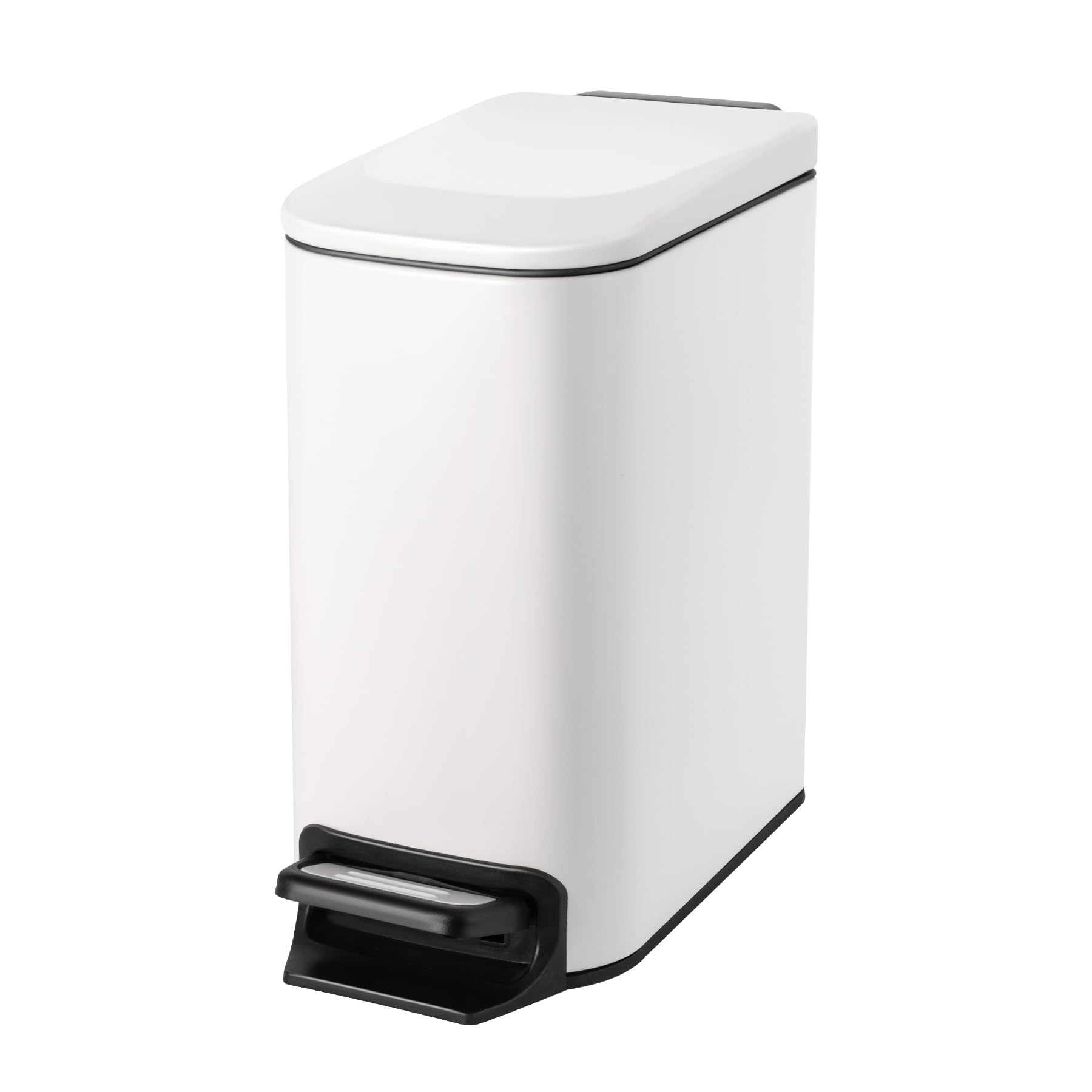 Small Bathroom Trash Can with Lid
