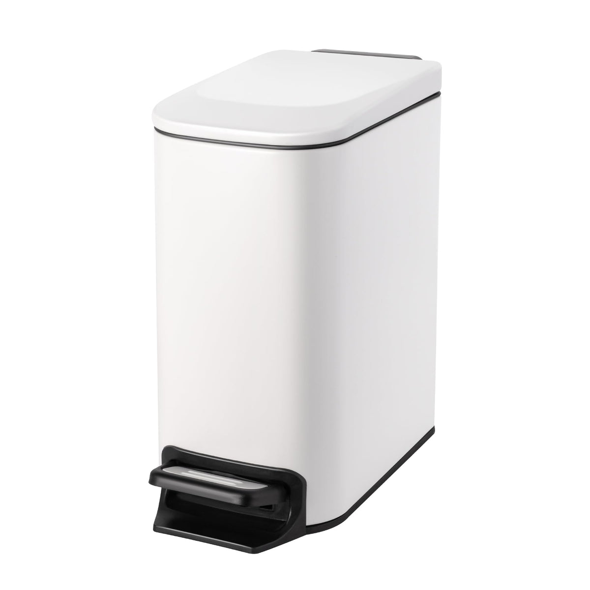 Small Bathroom Trash Can with Lid