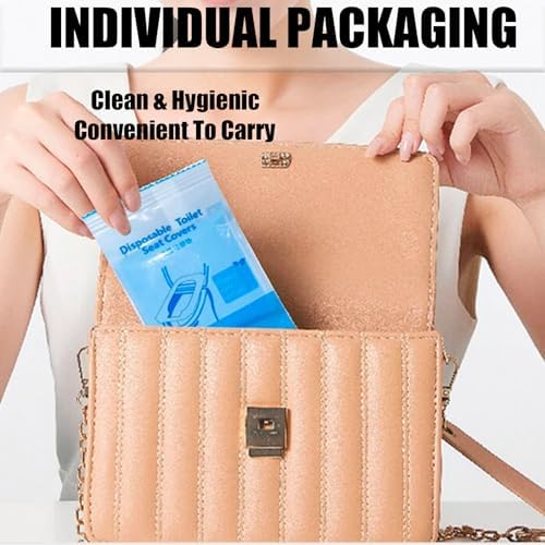 50 Pack Toilet Seat Covers Disposable (50 Count)