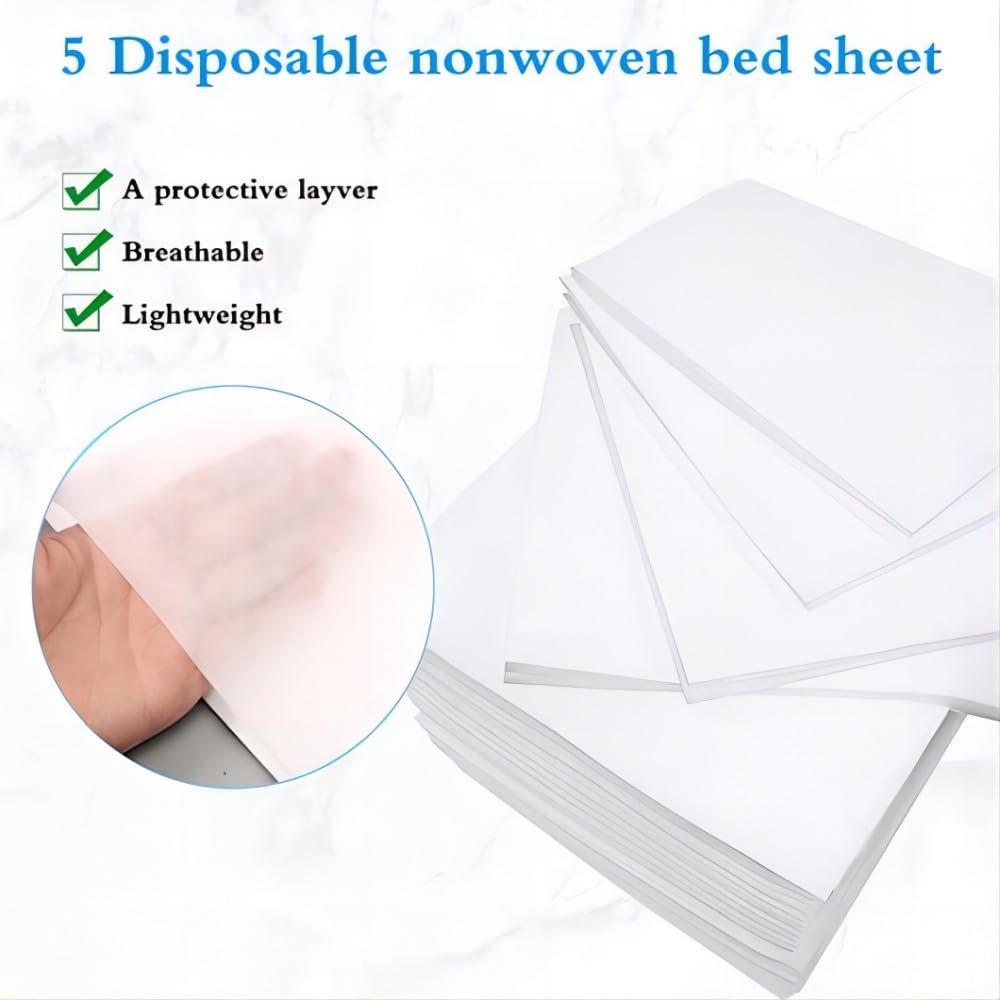 100Pcs Disposable Massage Table Sheets 31.5" x 71" Non (100 Count)