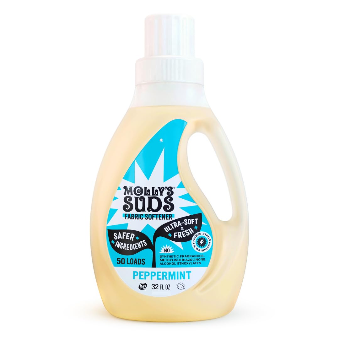 Molly’s Suds Fabric Softener Liquid for Sensitive Skin (32 Fl Oz)