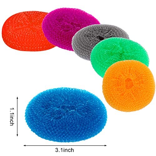 30 Pieces Plastic Dish Scrubbers