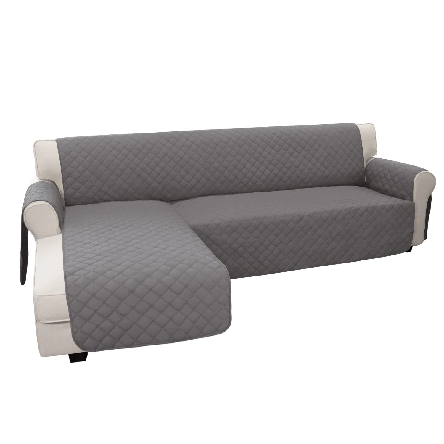 Reversible L Shape Sectional Couch Cover