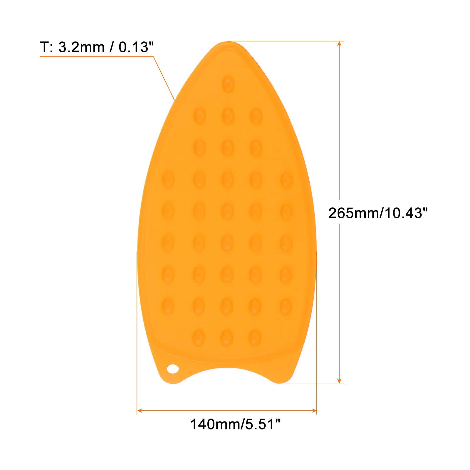 2pcs Silicone Iron Rest Pad