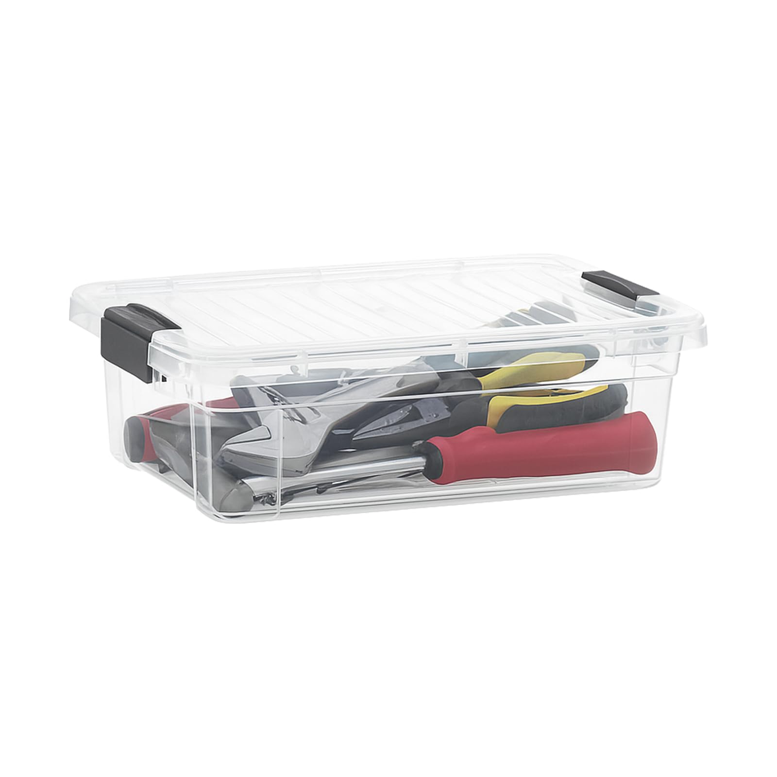Clear Plastic Storage Bins with Lid