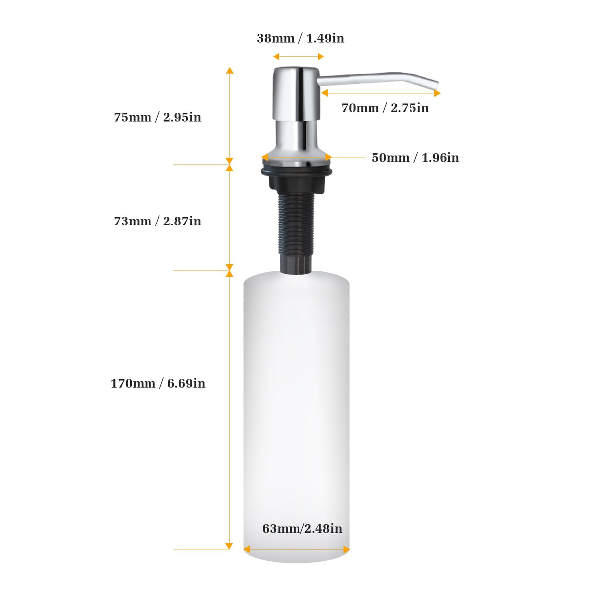 Soap Dispenser for Kitchen Sink