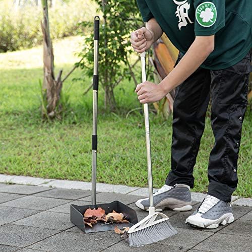 Dust Pan with Long Handle