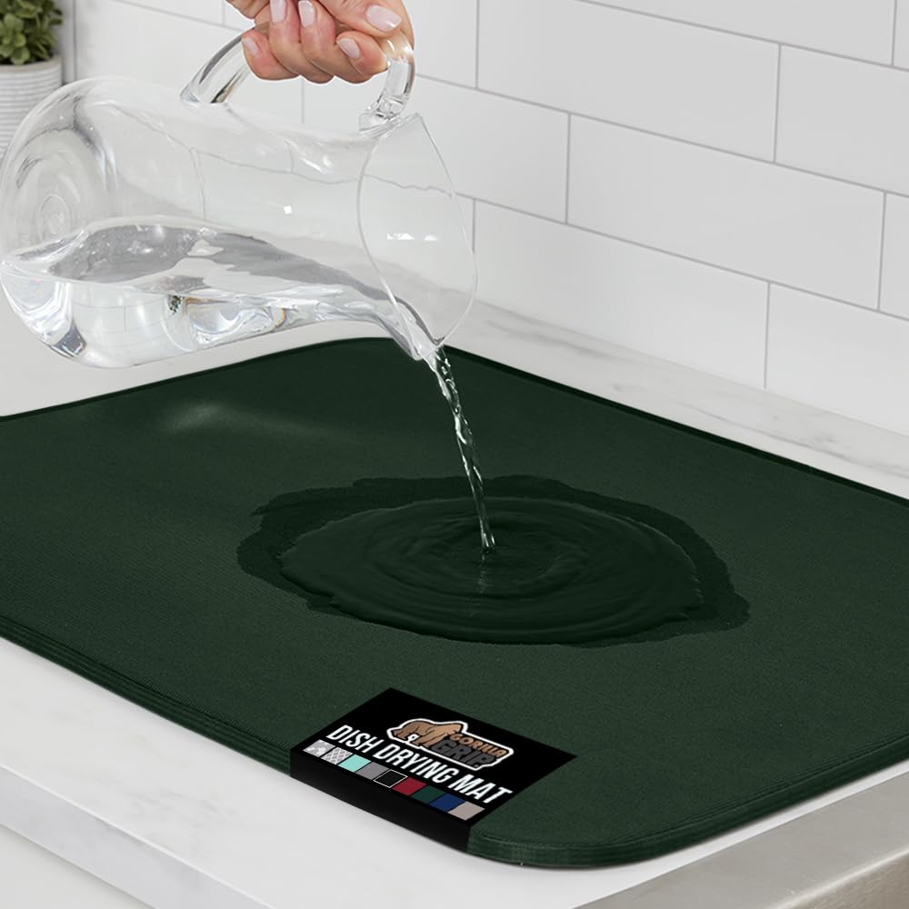 Ultra Water Absorbent Microfiber Dish Drying Mat