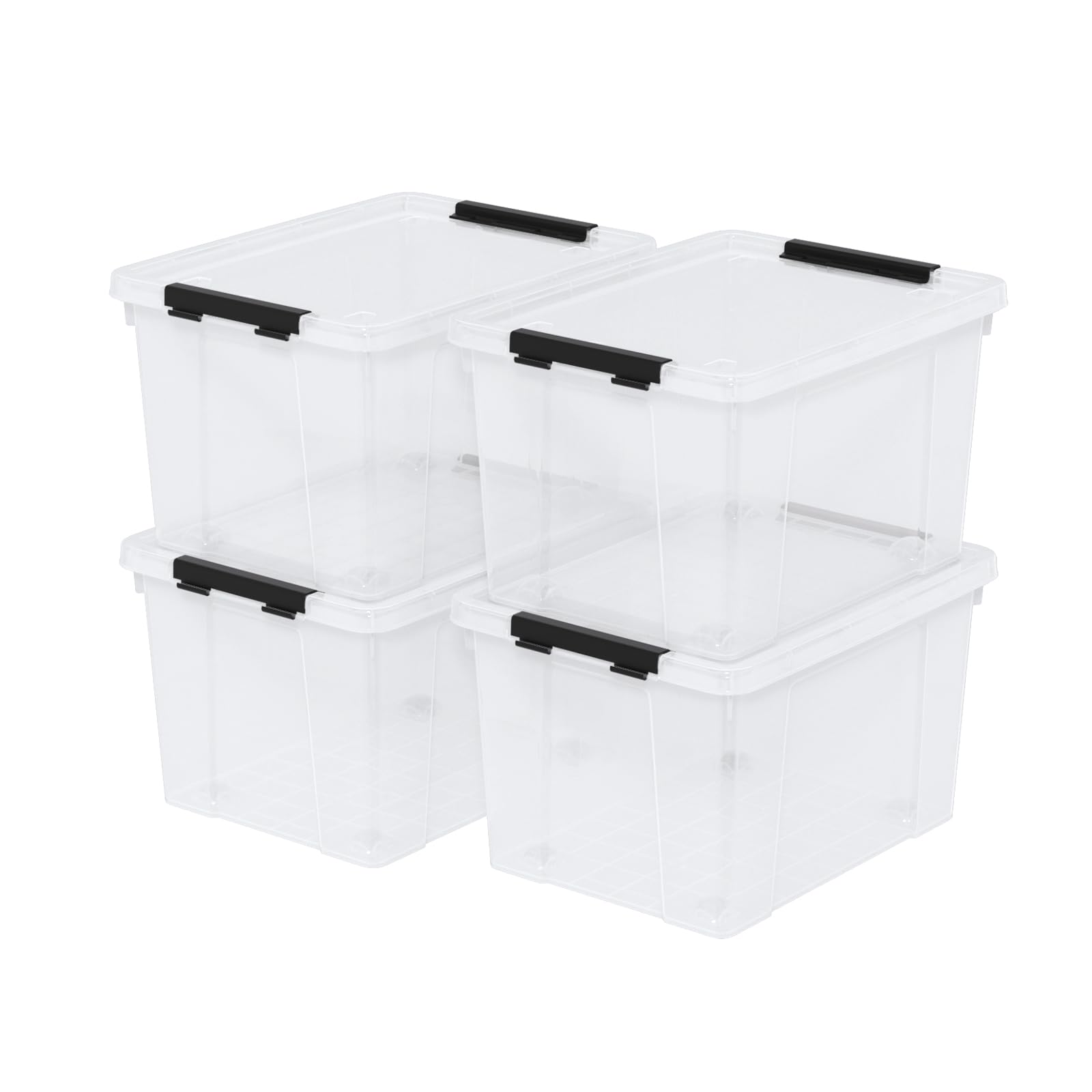 22 Qt Latching Storage Box (4 Count)