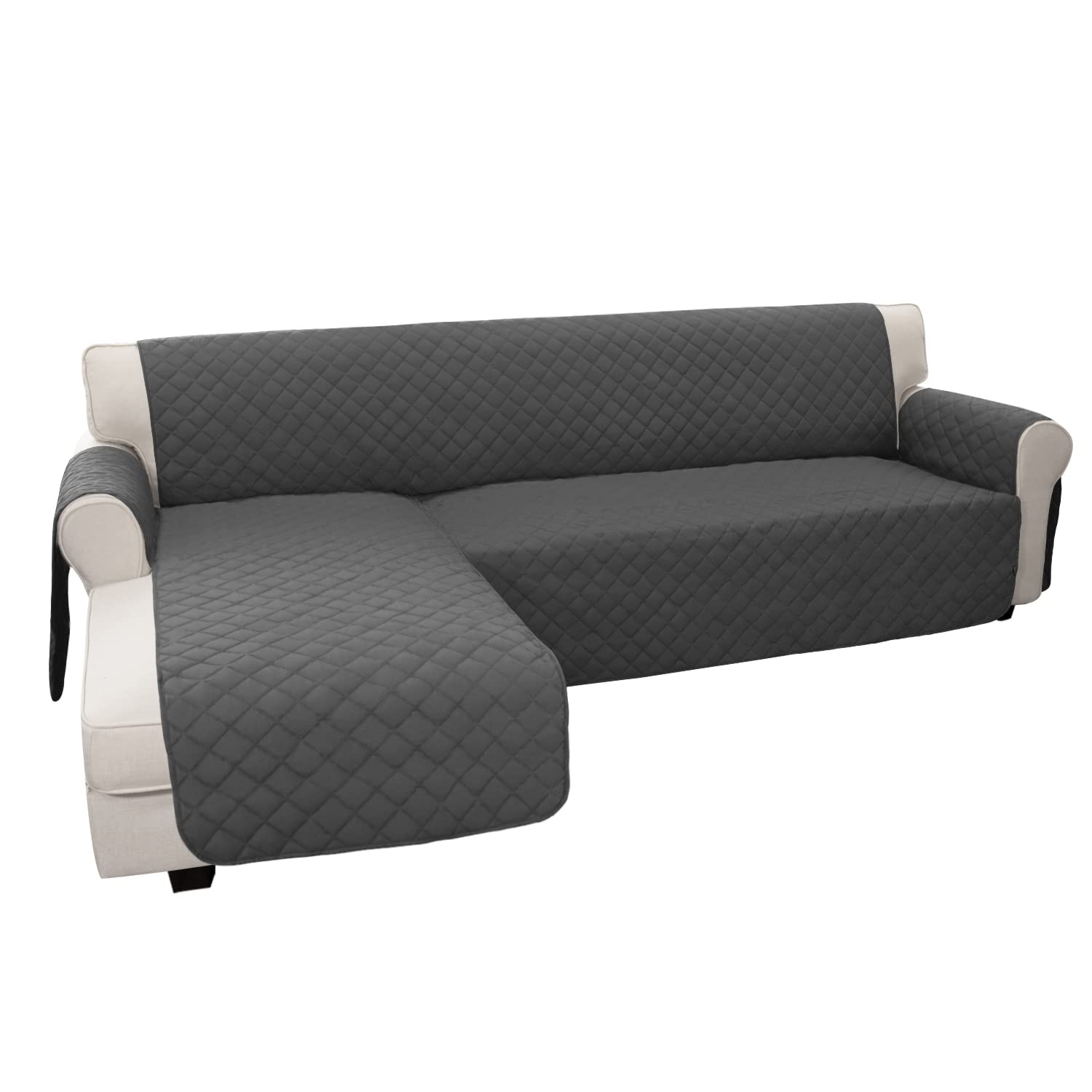 Reversible L Shape Sectional Couch Cover