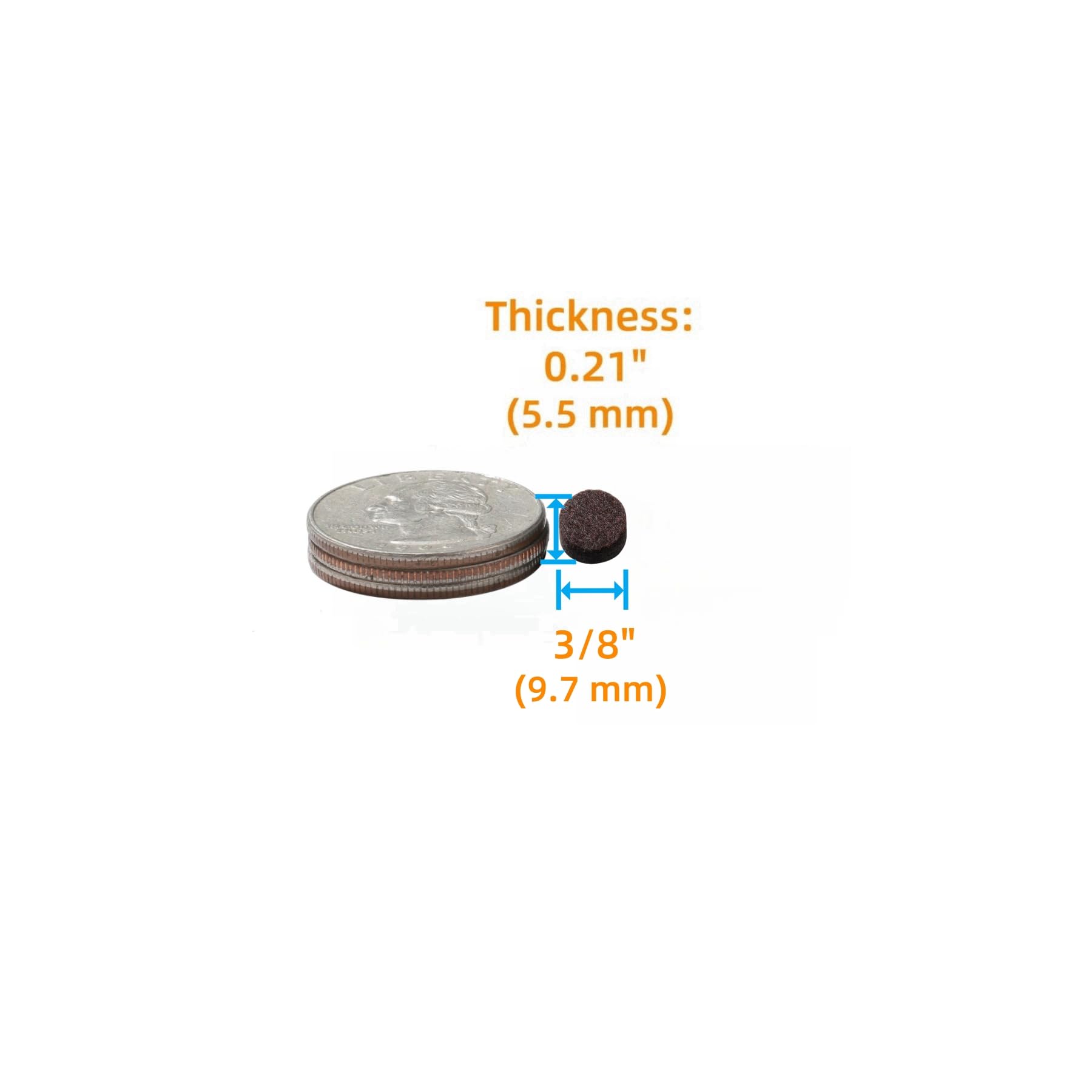 Felt Pads Small 3 (234 Count)
