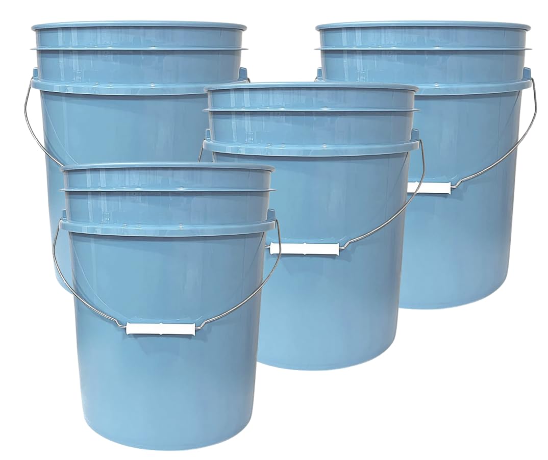 5 Gallon Premium HPDE Plastic Bucket
