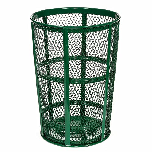 Outdoor Metal Trash Container