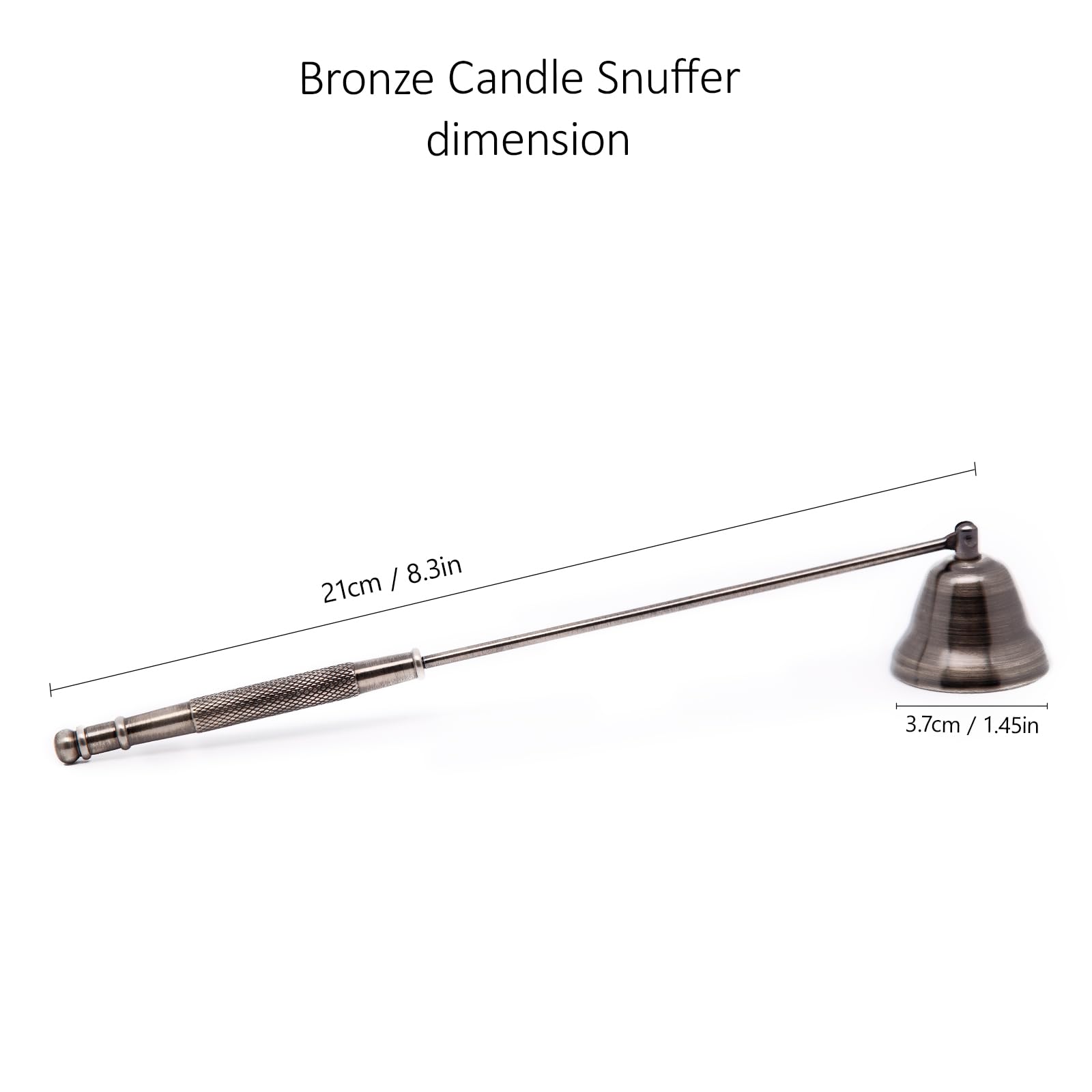 Bronze Candle Snuffer
