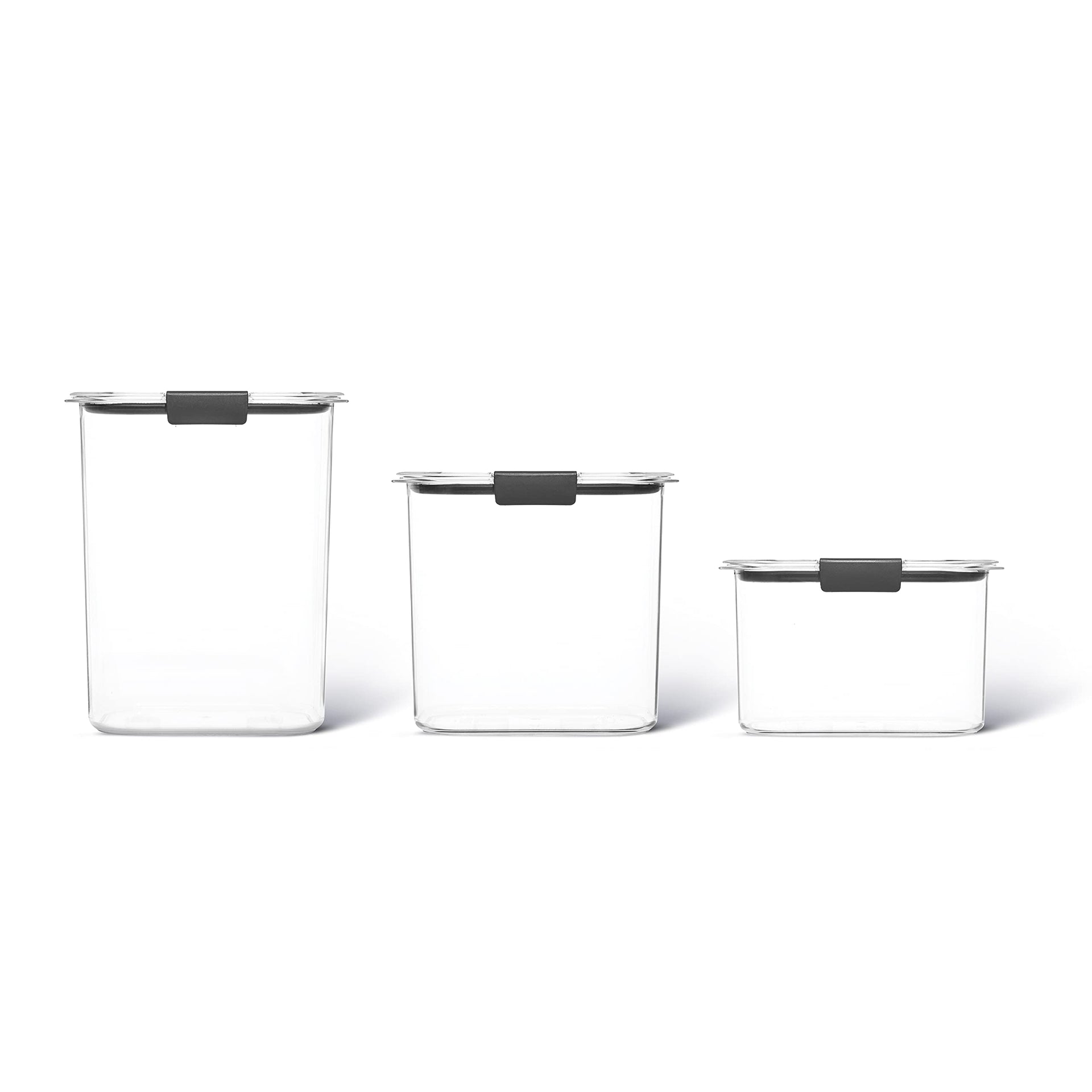 Brilliance Plastic Food Storage Pantry Baking Set (6 Count)