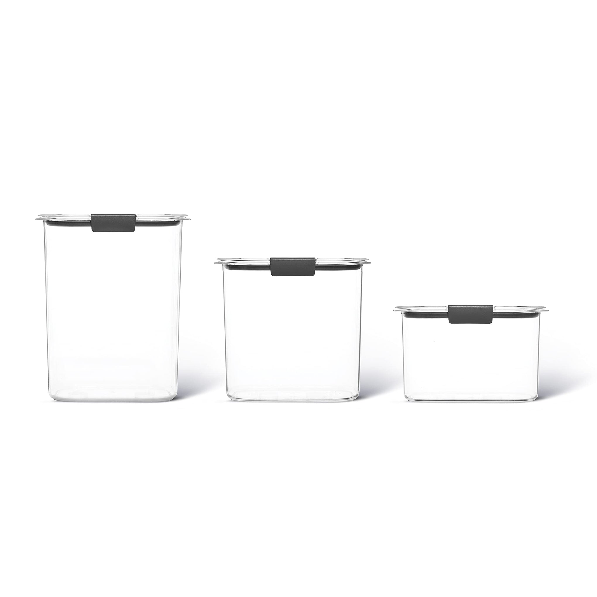Brilliance Plastic Food Storage Pantry Baking Set (6 Count)
